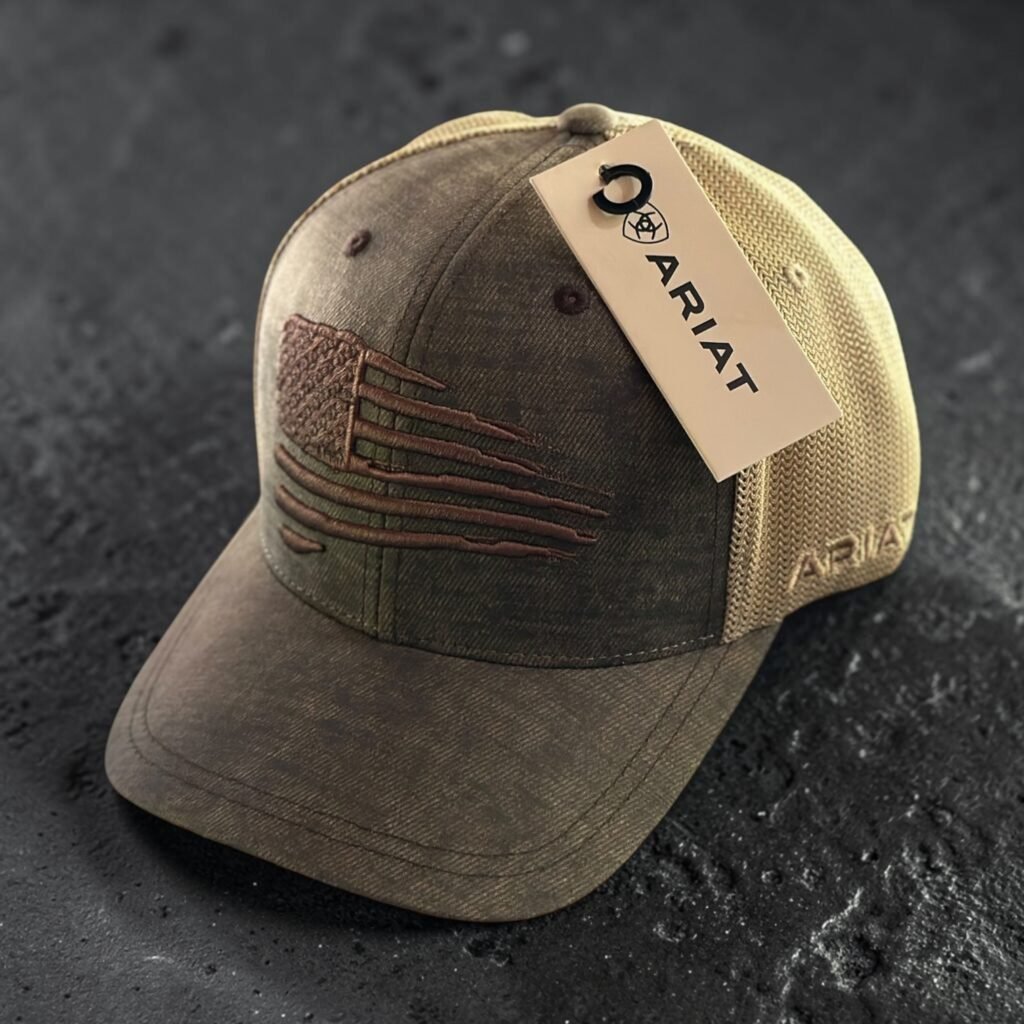 Gorra Ariat Bandera Garra