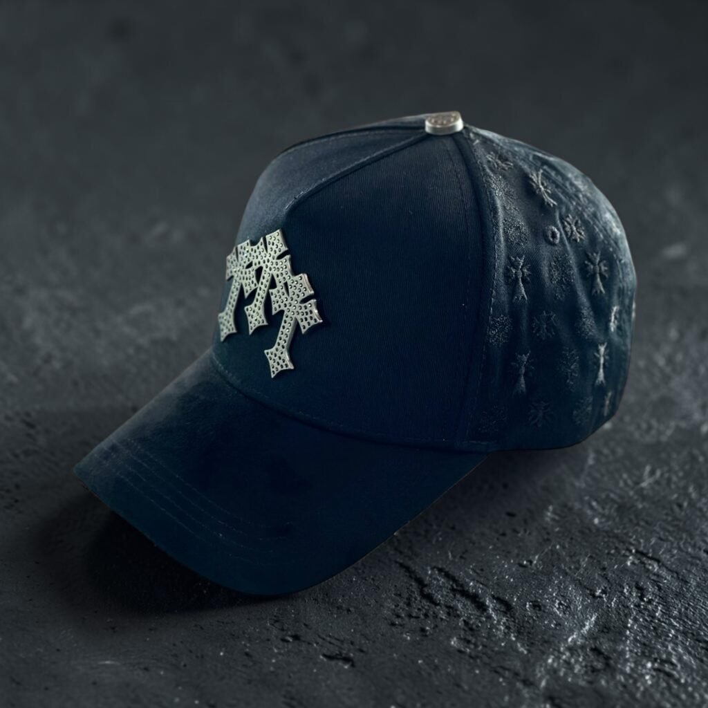 Gorra Barbas Hats Chrome Black