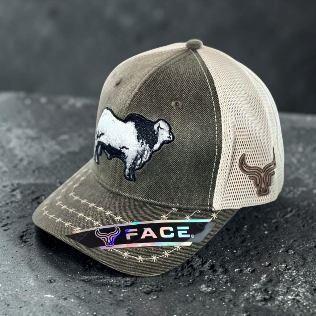 Gorra Face Brahman Lona Encerrada