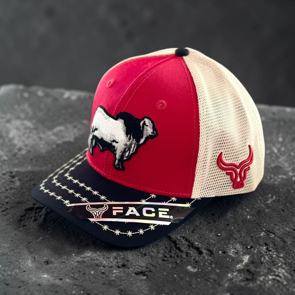 Gorra Face Brahman Roja