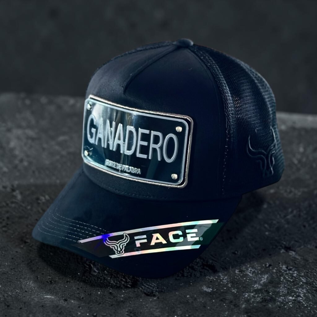 Gorra Face Ganadero Black